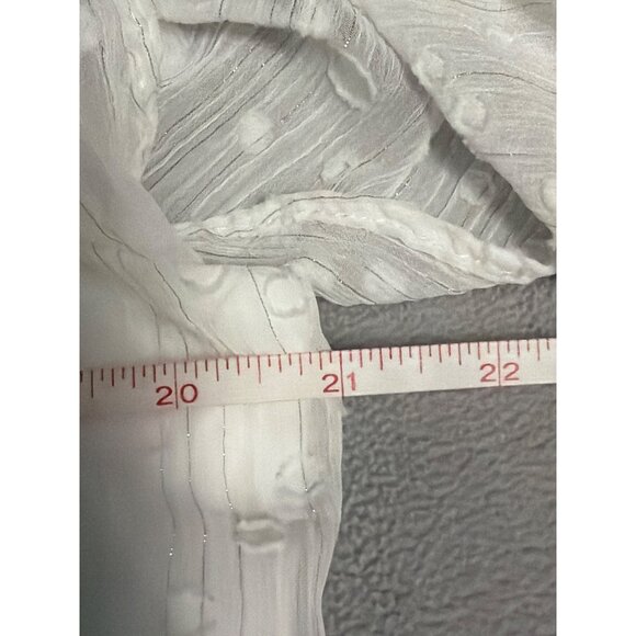 Torrid White Hanky Hem Skater Dress Size 2X Boho Fairy Dots Ruffles - Picture 7 of 9